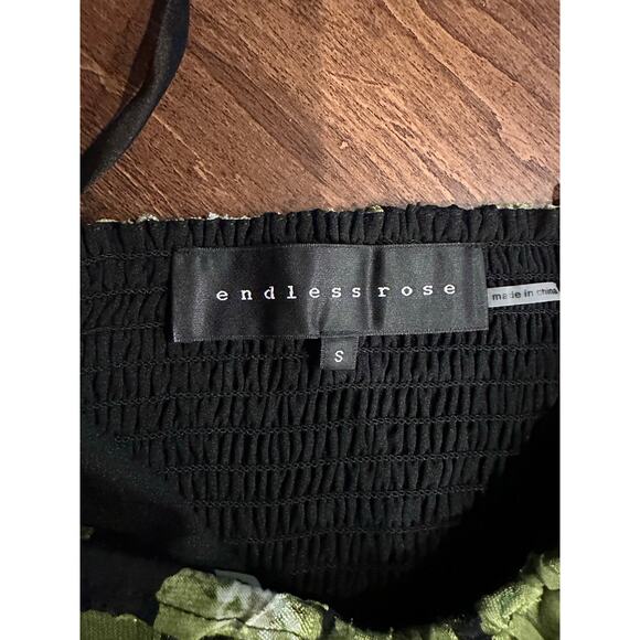 Rose garden vici collection sasha floral halter midi dress NWOT womens small - Picture 2 of 5